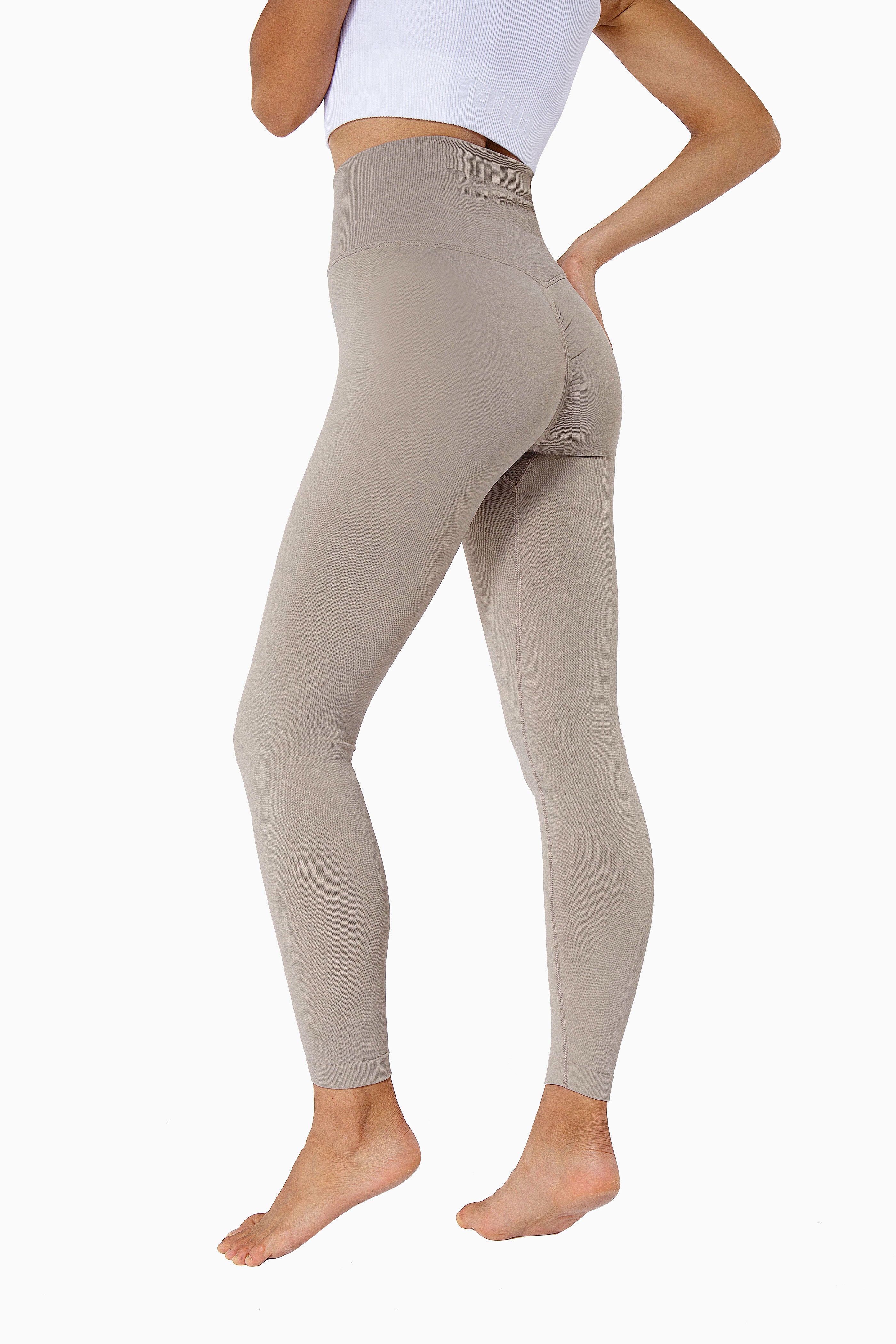 Personalized Wholesale Textured Scrunch Butt Fleece Women Seamless Leggings  Manufacturers In USA, AUS, CA And UAE